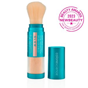 Сонцезахисна пудра з пензлем з сяйвом ColoreScience SPF 50