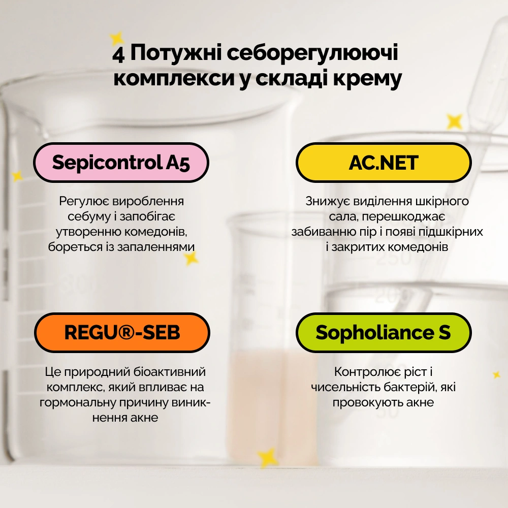 Себорегулюючий крем “5-альфа контроль”