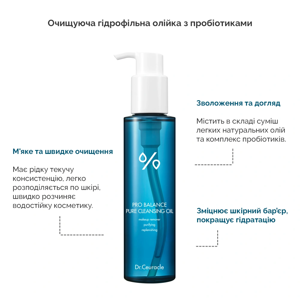 Гідрофільна олійка з пробіотиками