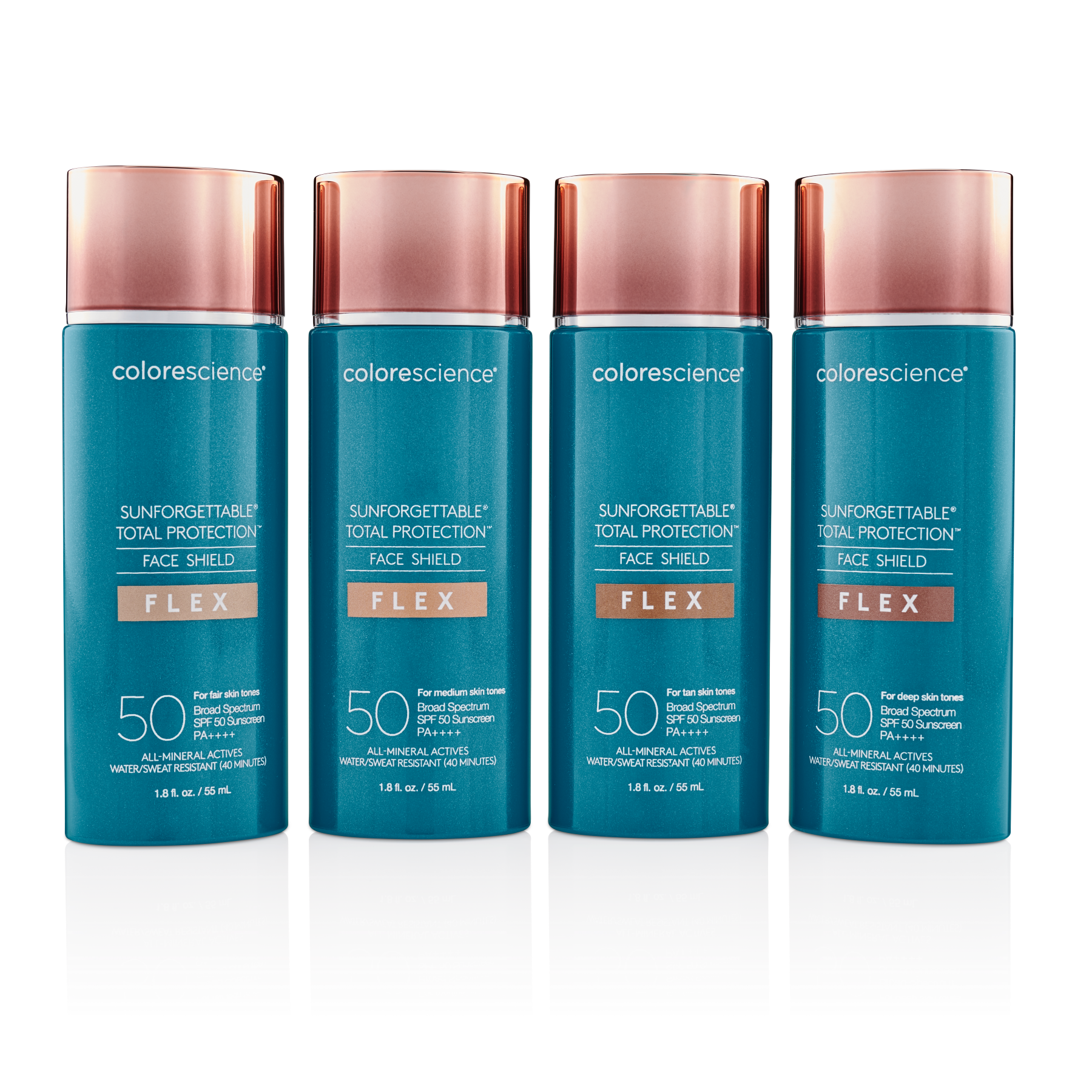 Сонцезахисний крем з адаптивними пігментами ColoreScience SPF 50