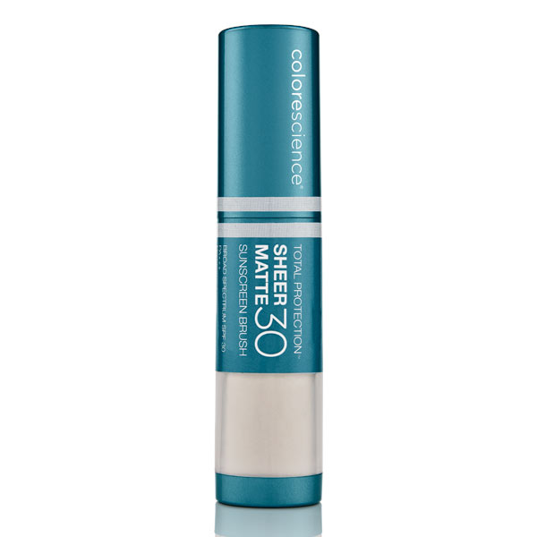 Сонцезахисна матуюча пудра з пензлем ColoreScience SPF 30