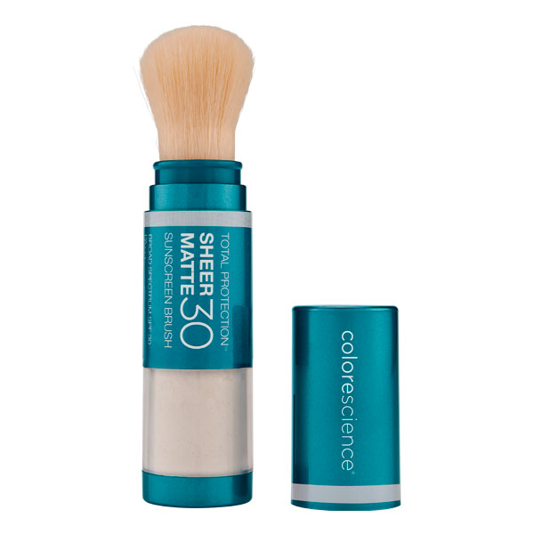 Сонцезахисна матуюча пудра з пензлем ColoreScience SPF 30