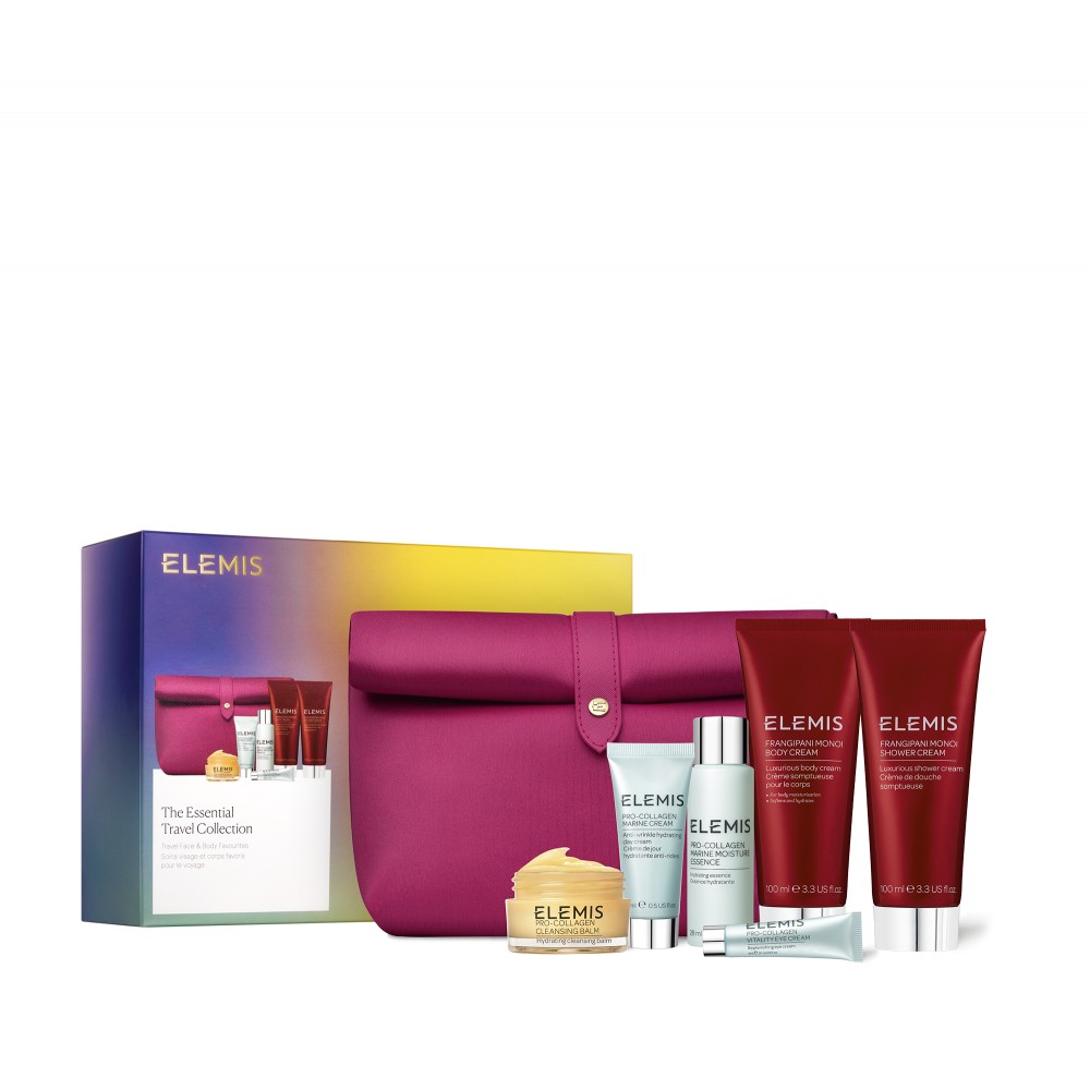 Набір для обличчя та тіла у люкс косметичці від Elemis