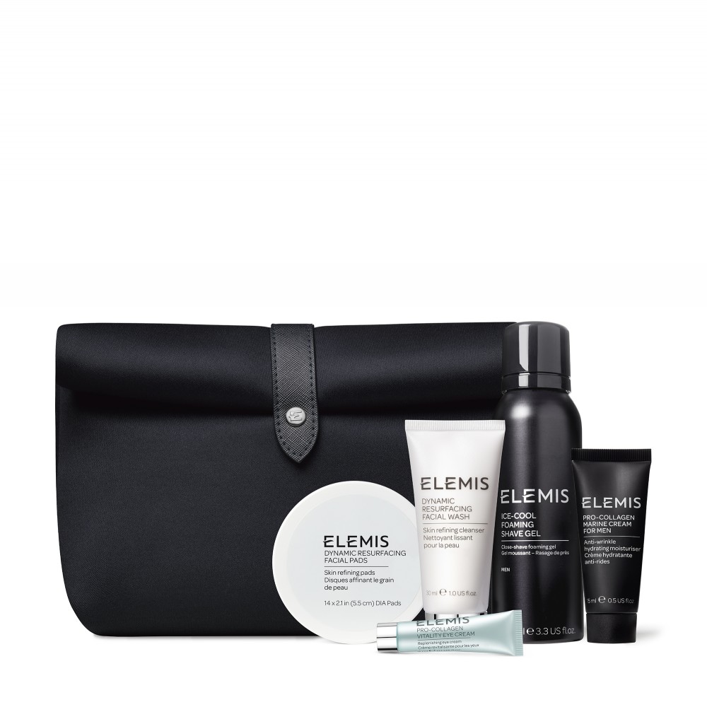 Набір для чоловіків у люкс косметичці Elemis