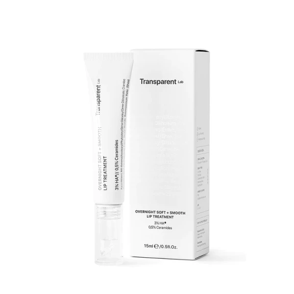 Нічна маска для губ Transparent Lab
