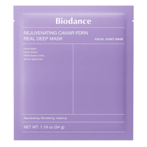Гідрогелева антивікова маска з PDRN та ікрою від Biodance